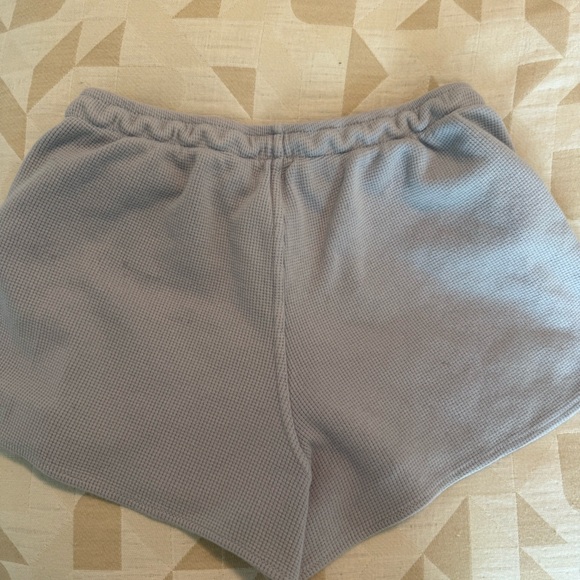 Brandy Melville Waffle Shorts - Picture 2 of 3